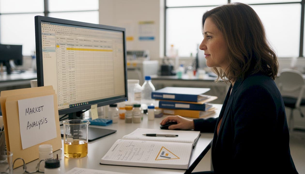 Market analytics for food chemists: methods and compliance